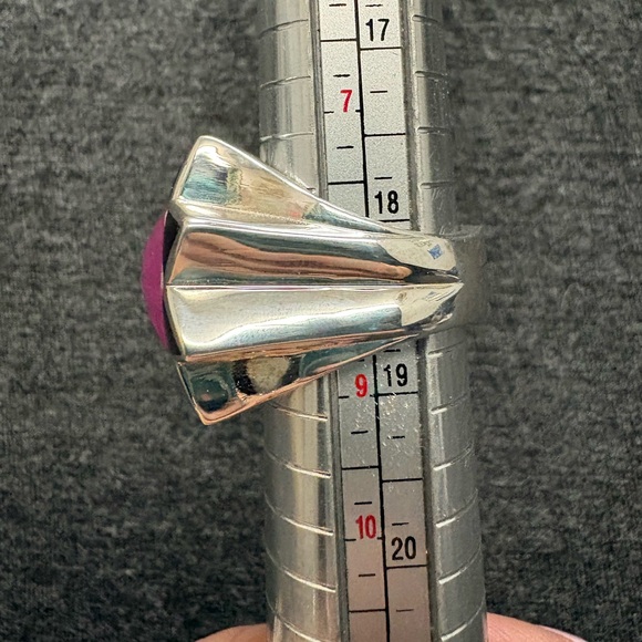 Stephen Webster 
STERLING SILVER 
RUBY AND ENAMEL RING - Picture 11 of 14